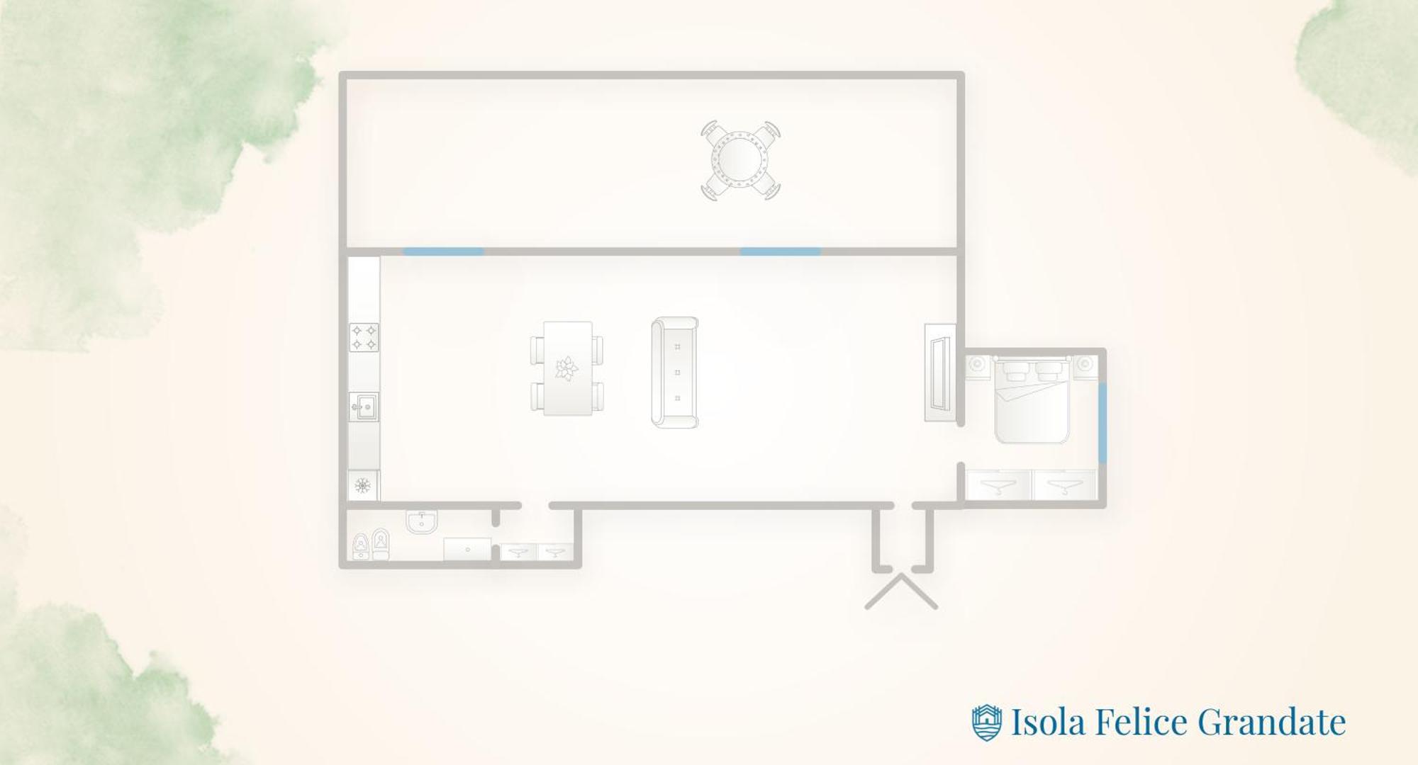 Isola Felice Grandate By Rent All Como Exteriér fotografie